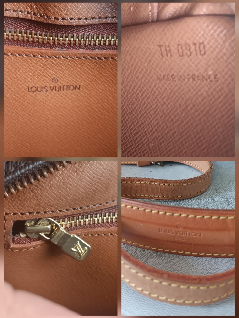 Louis Vuitton Monogram Jeune Fille PM Crossbody Vintage 1990 PRISTINE ✨️ - Picture 12 of 16